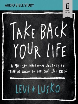 cover image of Take Back Your Life
